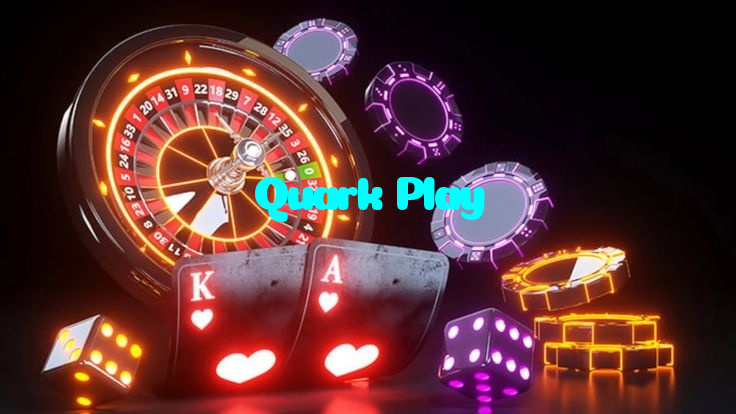 Quark Play casino presented on mobile device in Pakistan with slots and live games